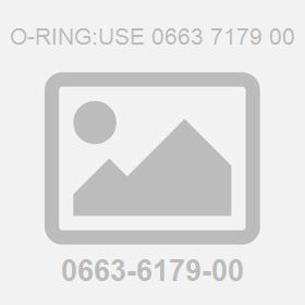O-Ring:Use 0663 7179 00